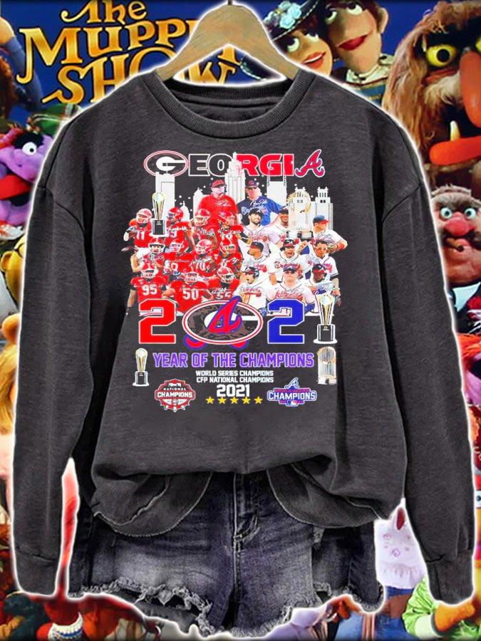 Georgia vs Alabama 2021 years of the champions signatures shirt