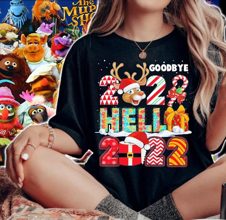 Happy New Year 2022 New Years Eve Goodbye 2021 T-Shirt