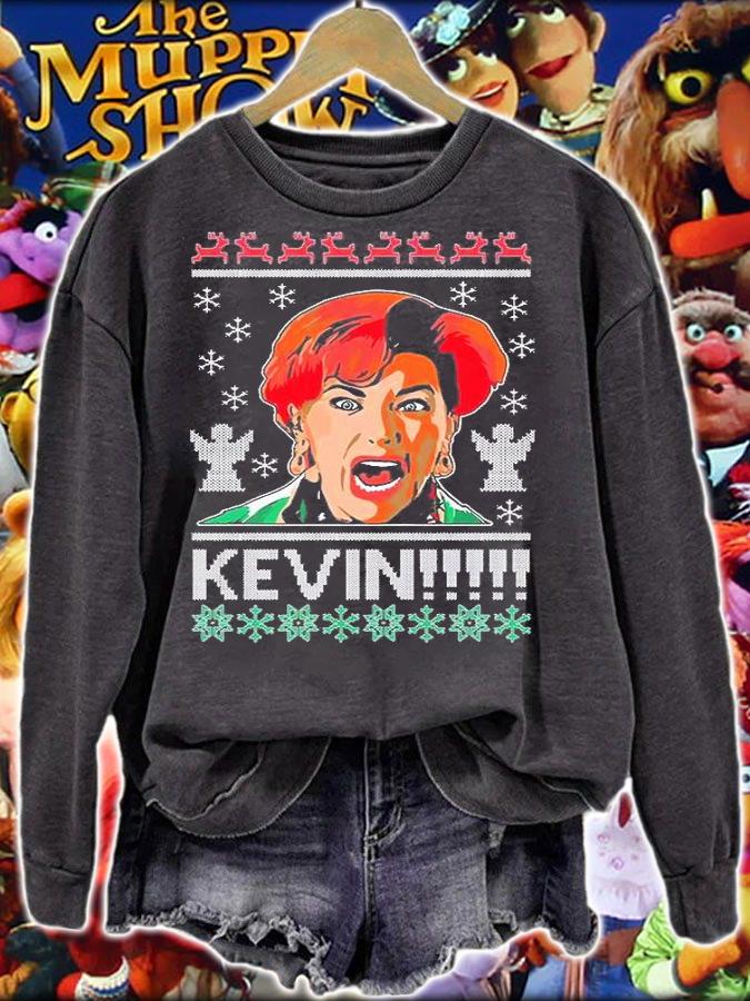 Home Alone Kevin! Ugly Christmas T-Shirt sweatshirt
