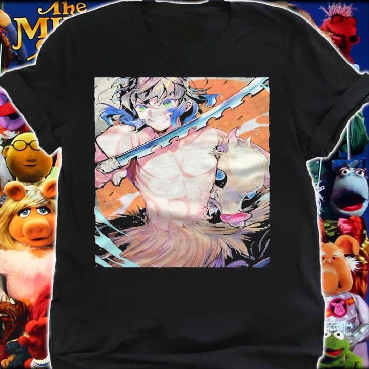 Inosuke Hashibira Demon Slayer smile T-shirt shirt