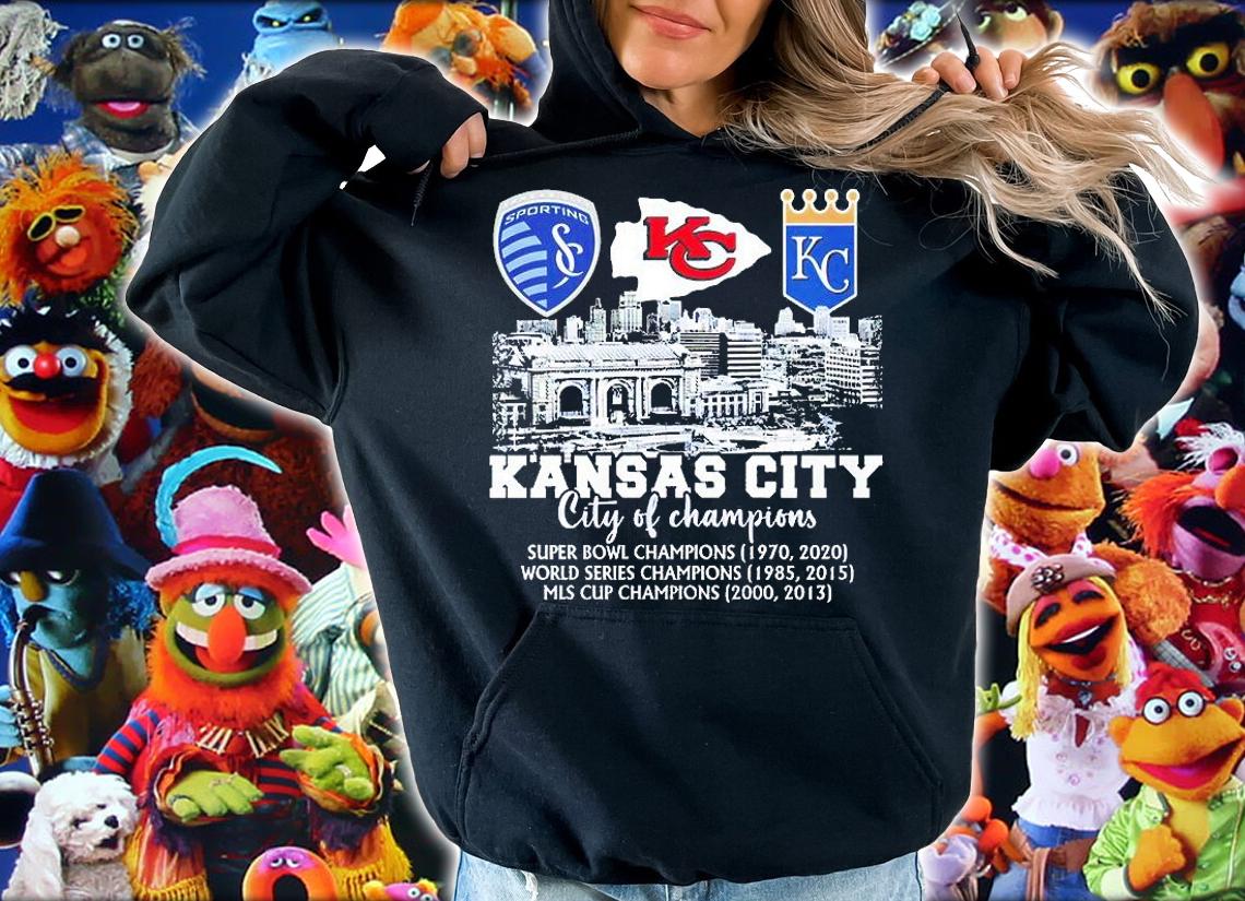 Kansas City City Of Champions Super Bowl Champions T-Shirt hoodie