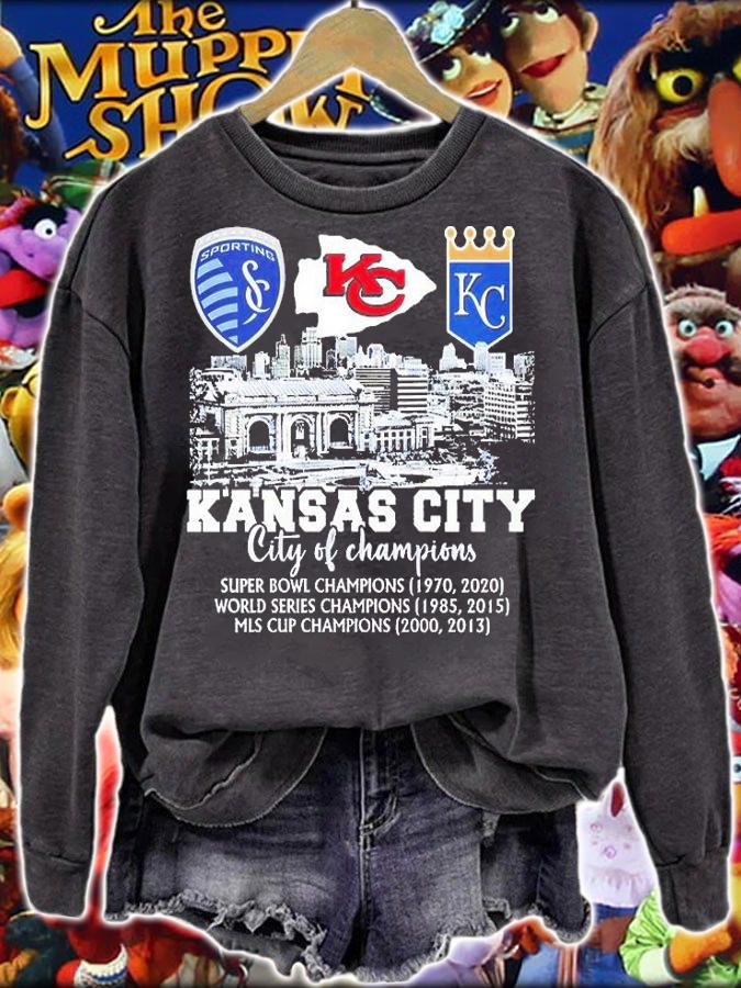 Kansas City City Of Champions Super Bowl Champions T-Shirt sweatshirt