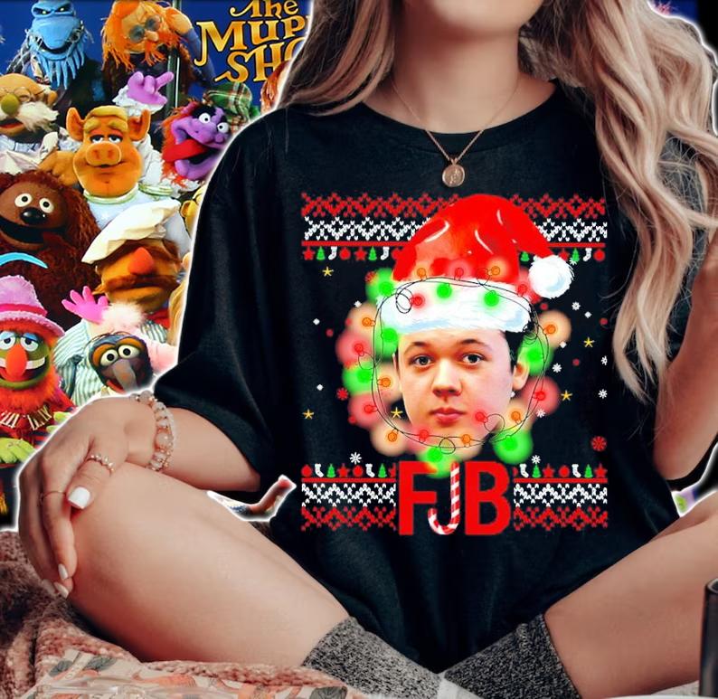 Kyle Rittenhouse Santa FJB Ugly Christmas Shirt