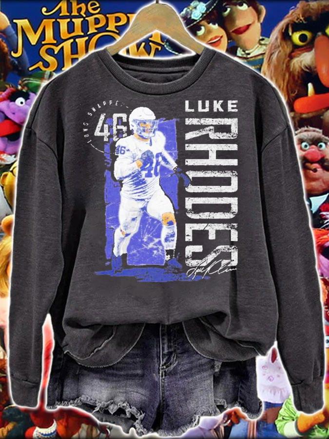 Luke Rhodes Indianapolis Vintage Football Shirt sweatshirt