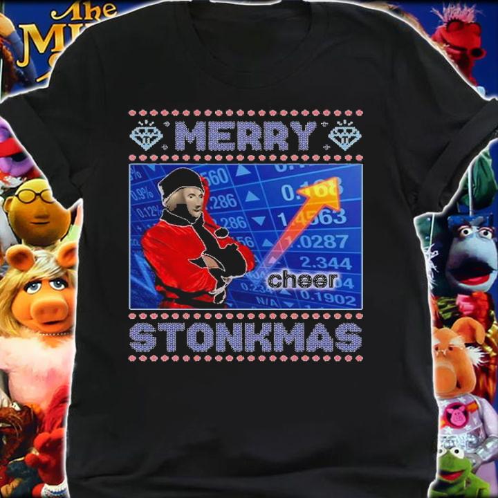 Merry Stonkmas Jumper Ugly Merry Christmas T-Shirt shirt