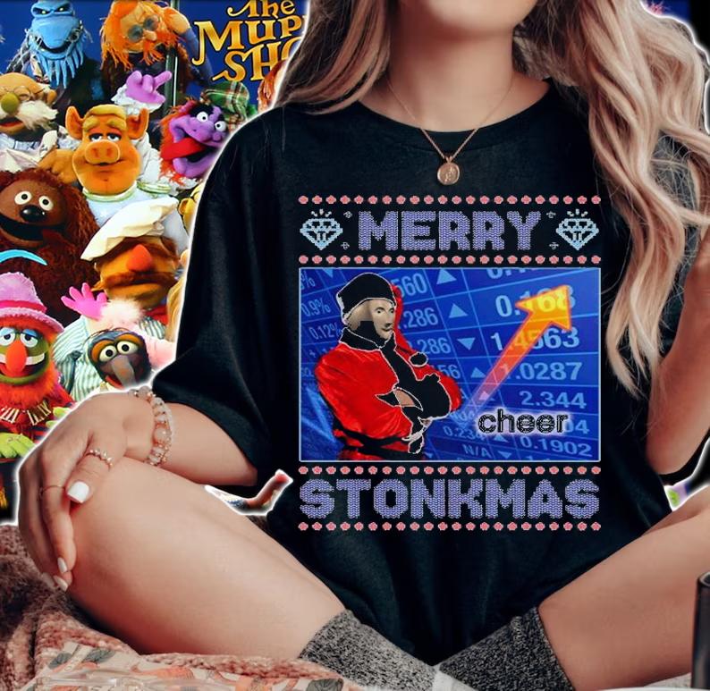 Merry Stonkmas Jumper Ugly Merry Christmas T-Shirt woman shirt