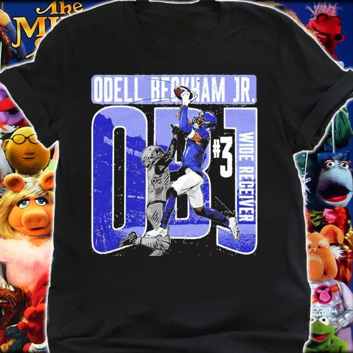 Odell Beckham Jr. Los Angeles R Throw Bold Football Shirt shirt