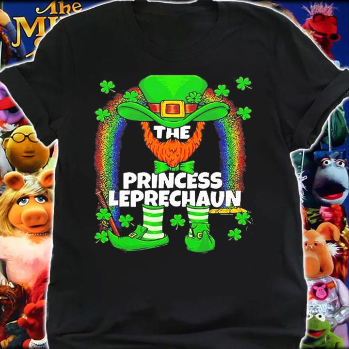 Princess Leprechaun Family Matching St Patrick's Day T-Shirt shirt