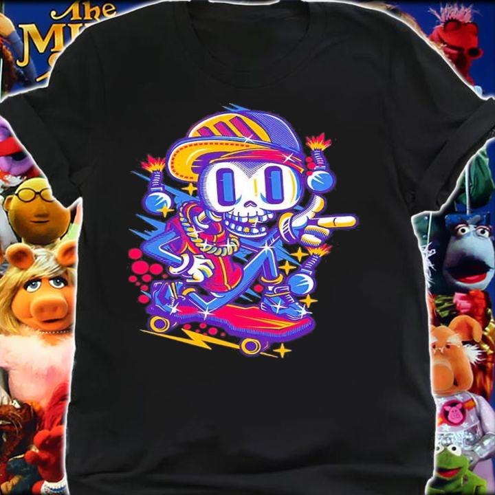 Skull Skateboard Skate Shirt