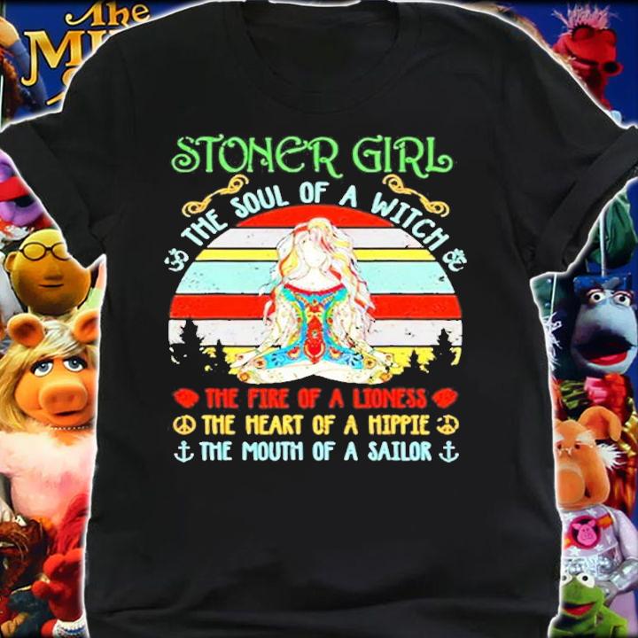 Stoner Girl Soul Of A Witch Mouth Of A Sailor T-Shirt