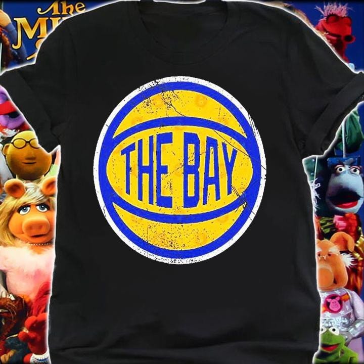 The Bay Retro Ball Blue T-Shirt shirt