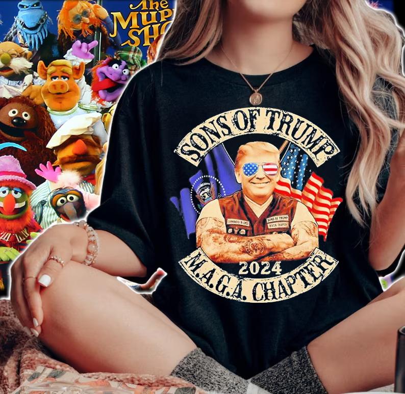 Vintage Sons of Trump Maga Chapter 2024 T shirt