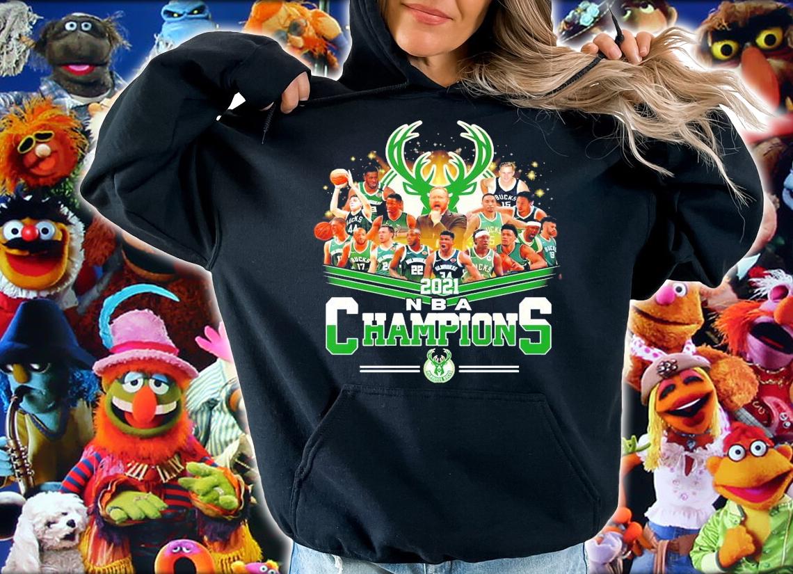 All team NBA Milwaukee Bucks Champions shirt