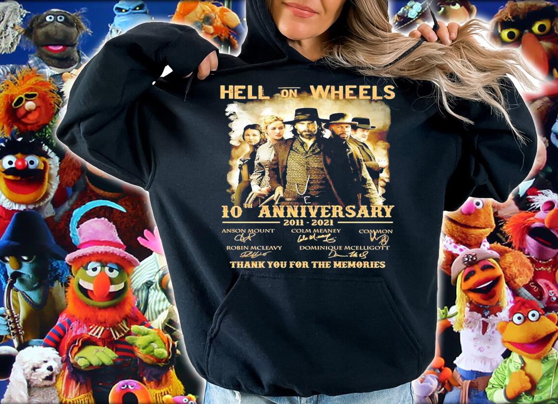 Hell on Wheels 10th anniversary 2011-2021 signature shirt