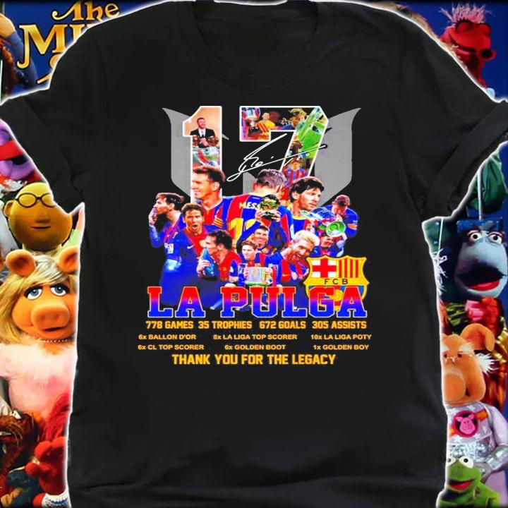 LA Pulga thank you for the legacy signature shirt shirt