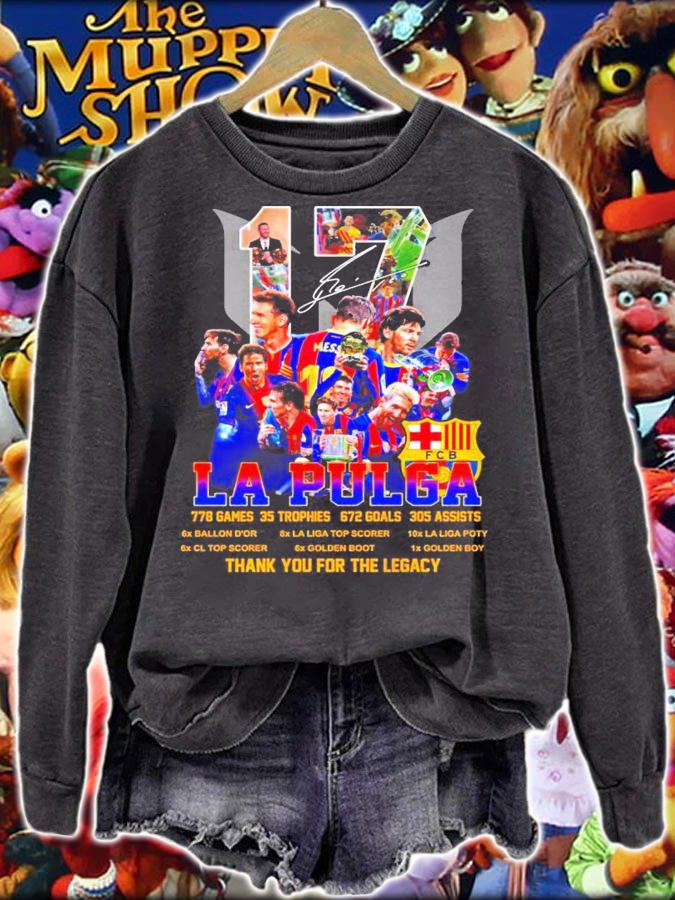 LA Pulga thank you for the legacy signature shirt sweatshirt