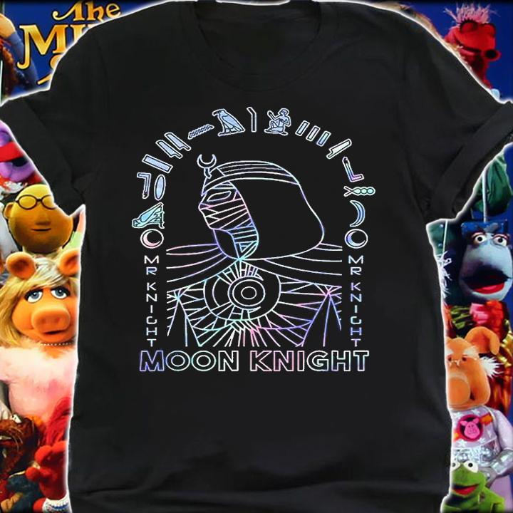 Marvel Moon Knight Mr Knight Holographic T-Shirt