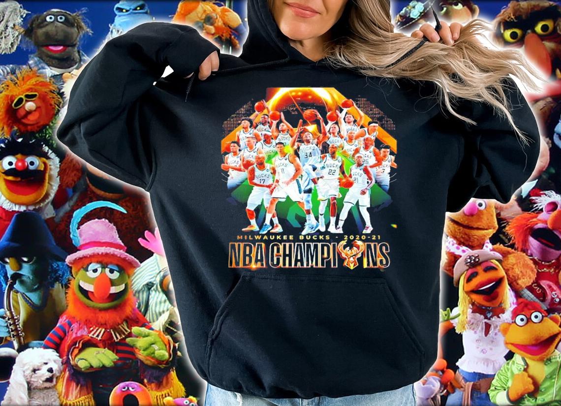 Milwaukee Bucks 2020-2021 NBa Champions shirt hoodie