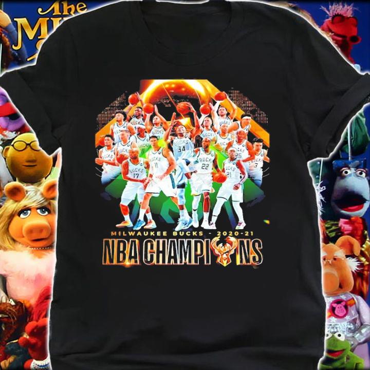 Milwaukee Bucks 2020-2021 NBa Champions shirt shirt