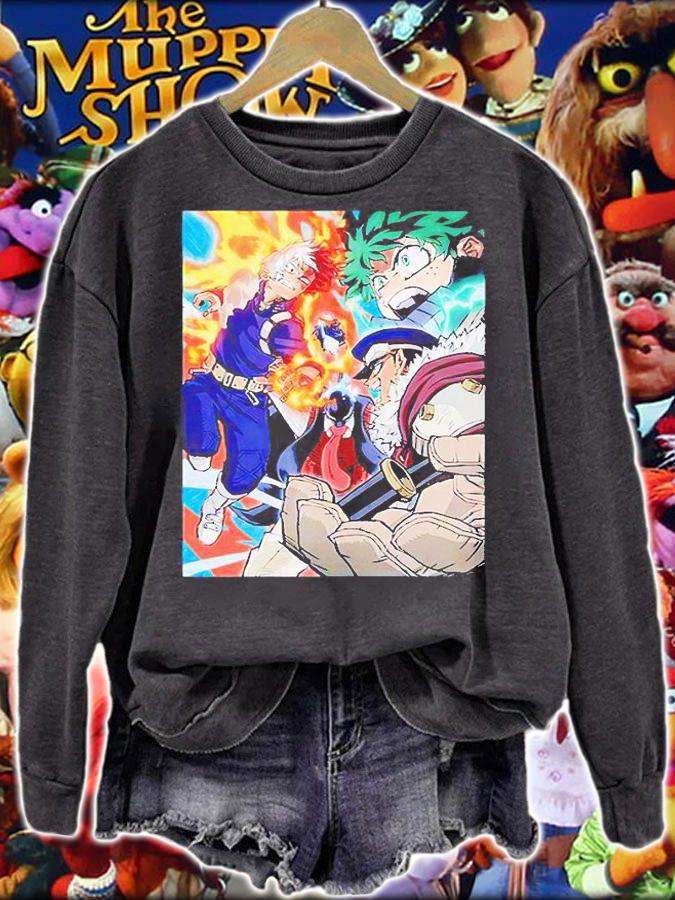 My Hero Academia Versus Gang Orca T-shirt sweatshirt