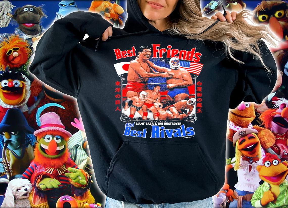 Sale Best Friends giant baba and the destroyer and best Rivals shirt