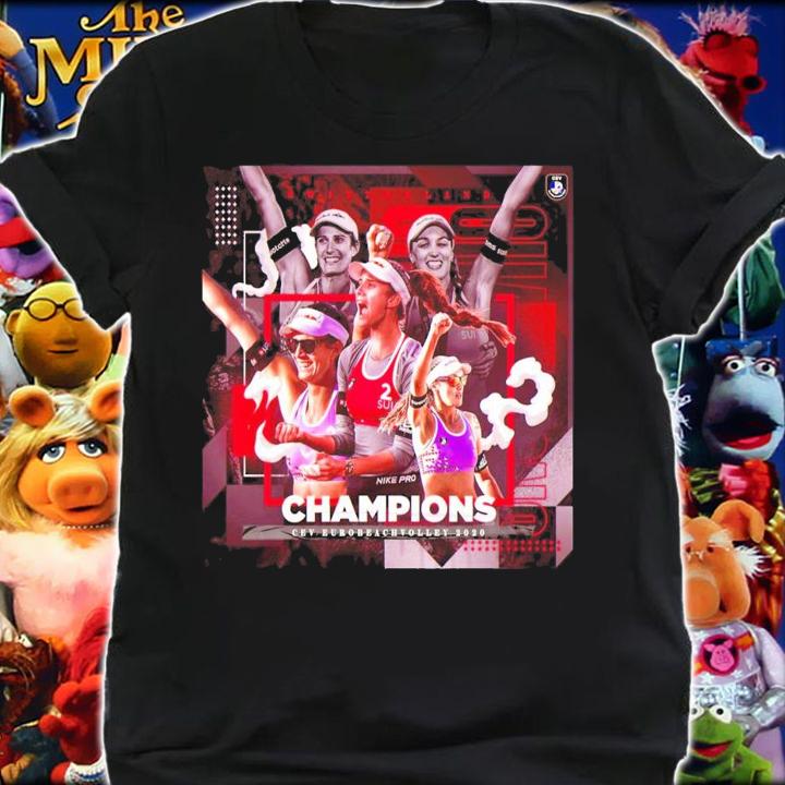 Switzerland Champions CEV Euro Beachvolley 2020 shirt