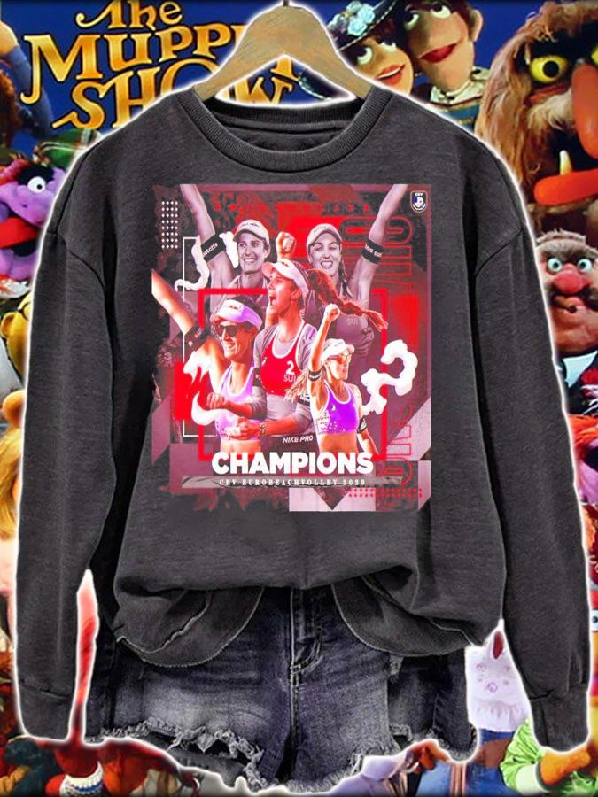 Switzerland Champions CEV Euro Beachvolley 2020 shirt
