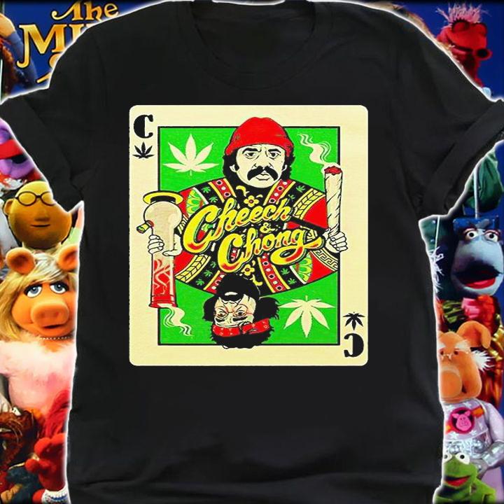 Cheech and Chong playing card T-shirt