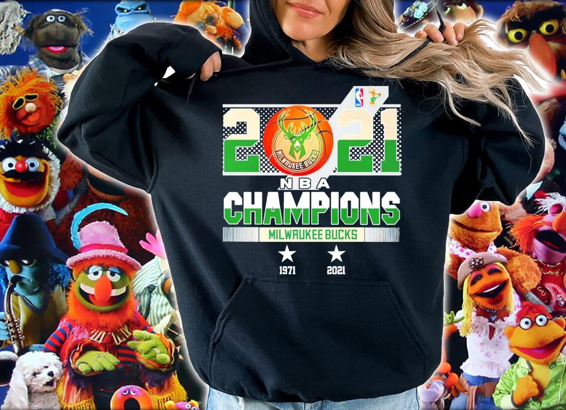 Milwaukee Bucks NBA Champions 1971-2021 shirt