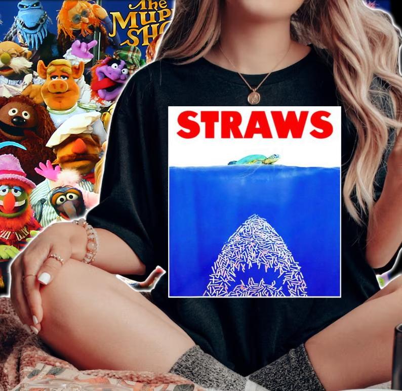 Turtles Straws shirt t-shirt
