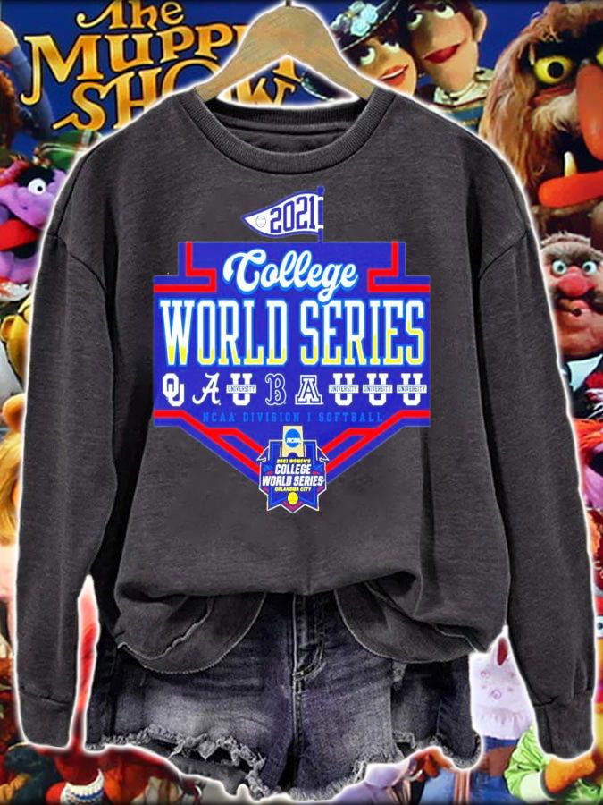2021 College World Series NCAA Division Softball shirt sweatshirt