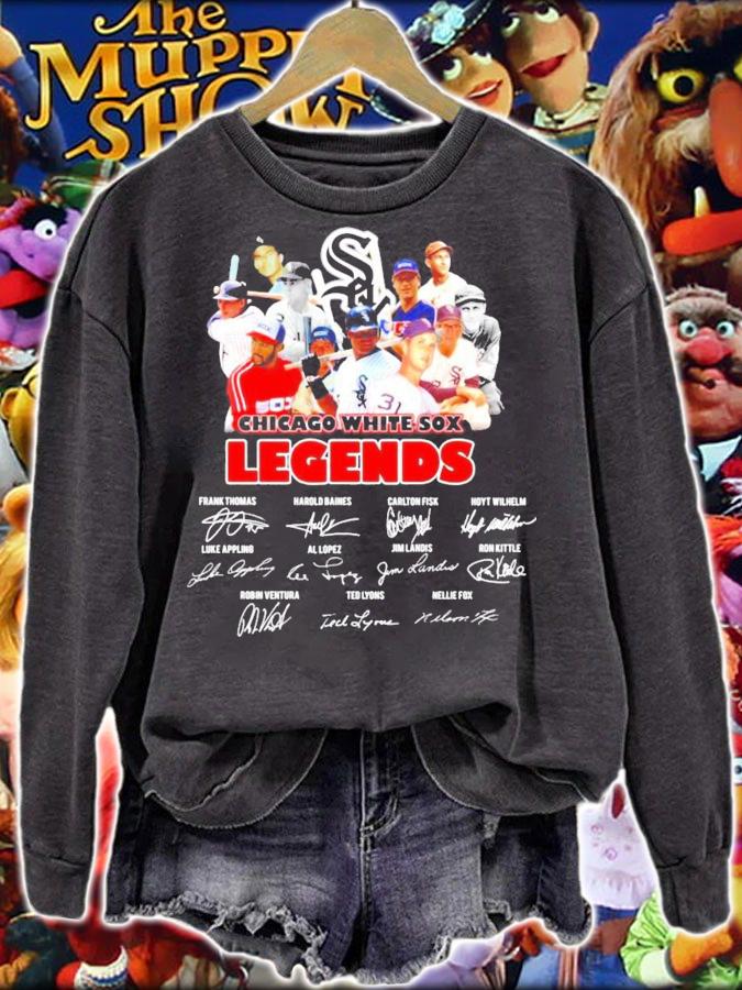 Chicago White Sox Legends signature t-shirt sweatshirt