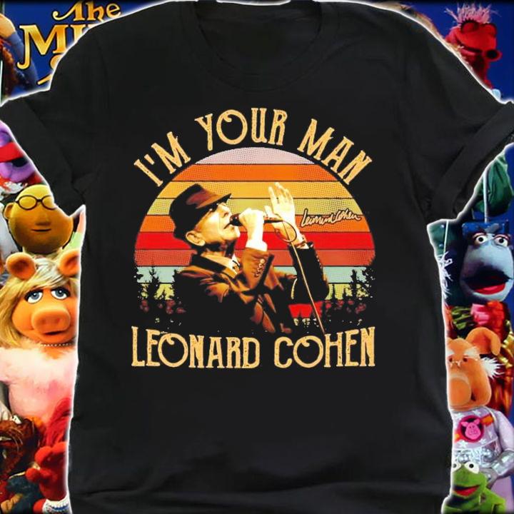 I'm your man Leonard Cohen vintage shirt shirt