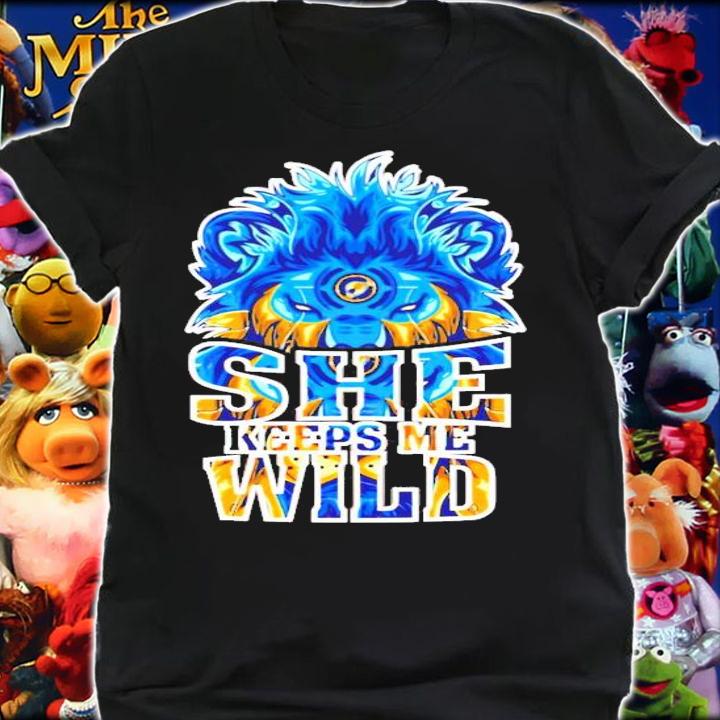 Lion She Keeps Me Wild t-shirt shirt
