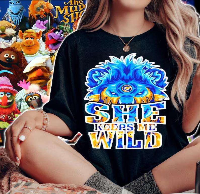 Lion She Keeps Me Wild t-shirt woman shirt
