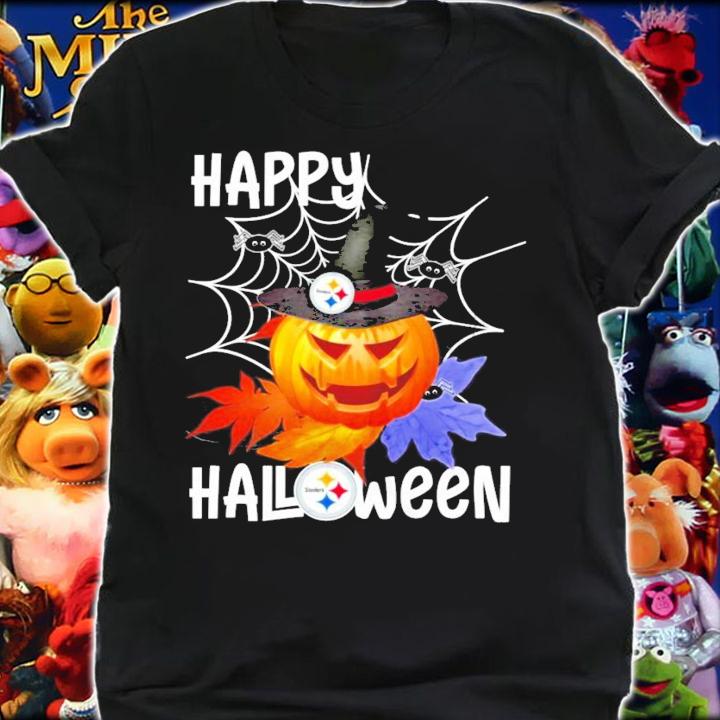 Pittsburgh Steelers happy Halloween shirt