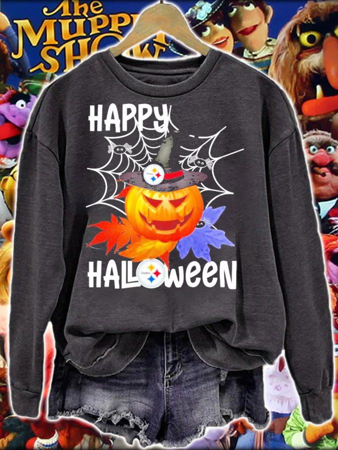 Pittsburgh Steelers happy Halloween shirt