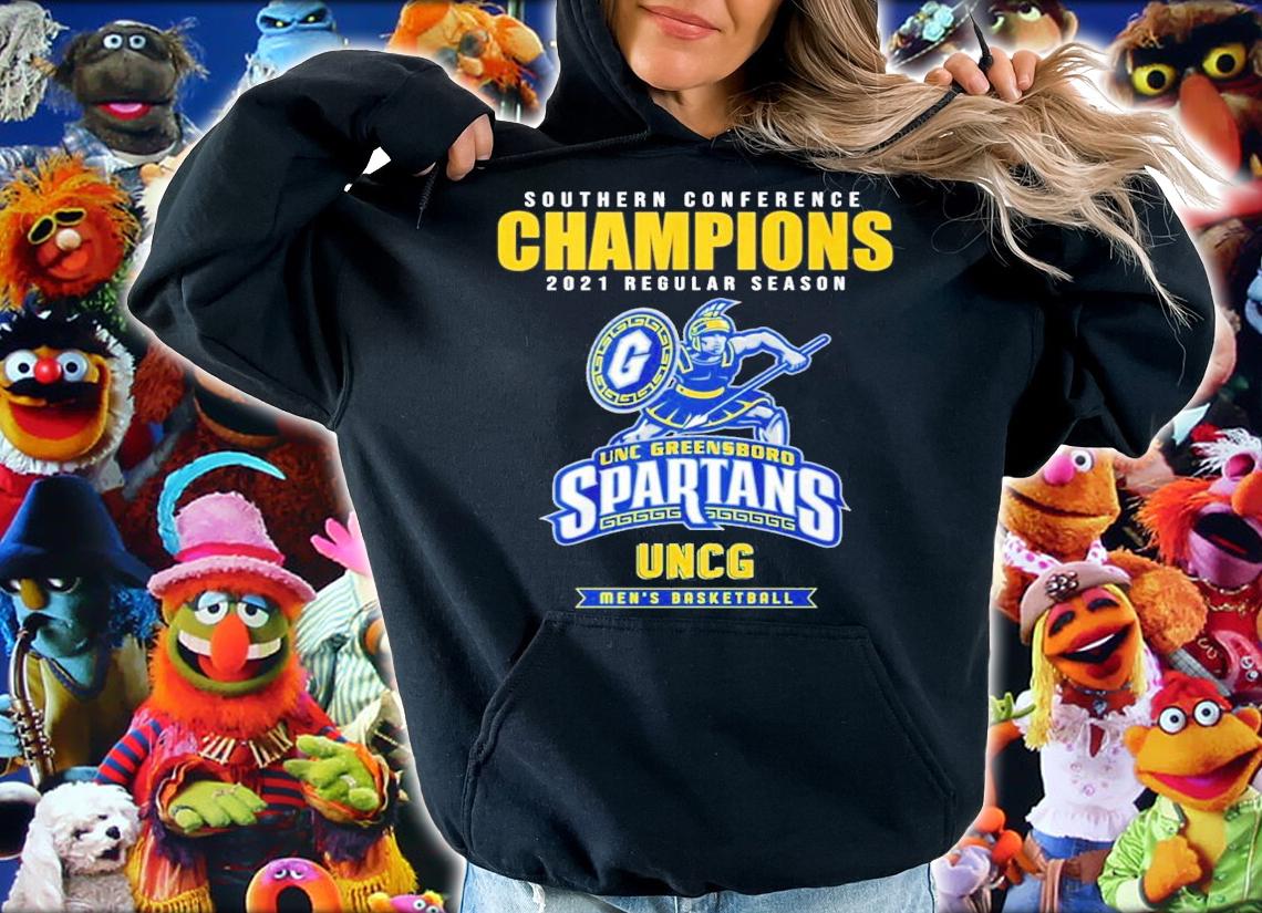 Southern Conference Champions 2021 Regular Season UNC Greensboro Spartans shirt hoodie