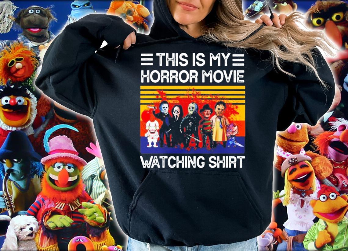 This is my Horror Movies Watching vintage shirt hoodie