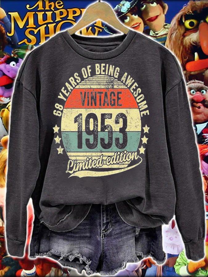 68 Year Old Legendary Retro Vintage Awesome Birthday T-Shirt