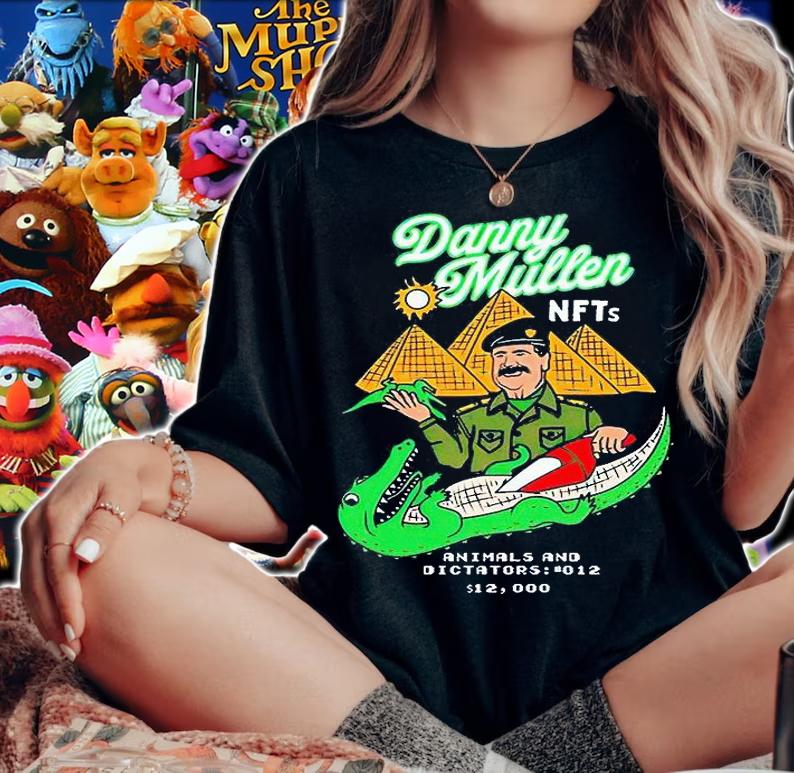 Danny Mullen NFTs animals and dictators T-shirt woman shirt