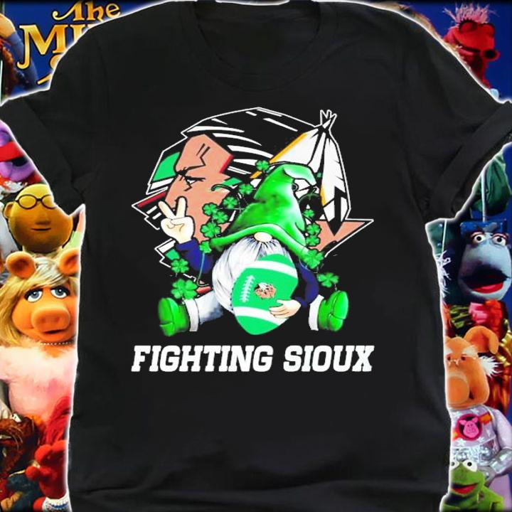 Gnome hug North Dakota Fighting Sioux shirt shirt