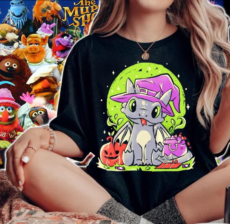 Halloween Cute Dragon Cartoon shirt