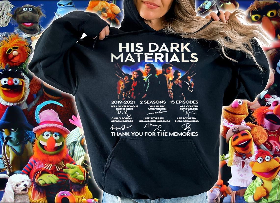 His Dark Materials 2019-2021 2 seasons 15 episodes signature shirt