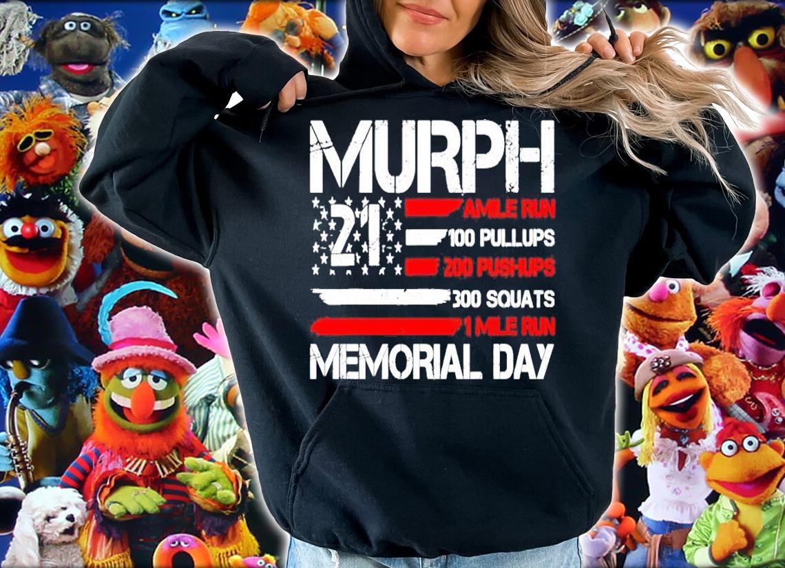 Murph 2021 amile run 100 pullups shirt hoodie