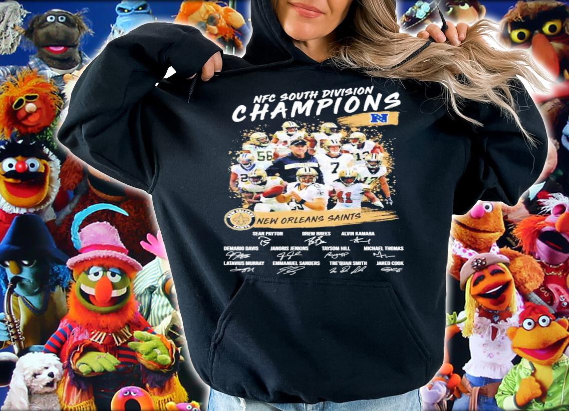NFC South Division Champions New Orleans Saints shirt hoodie
