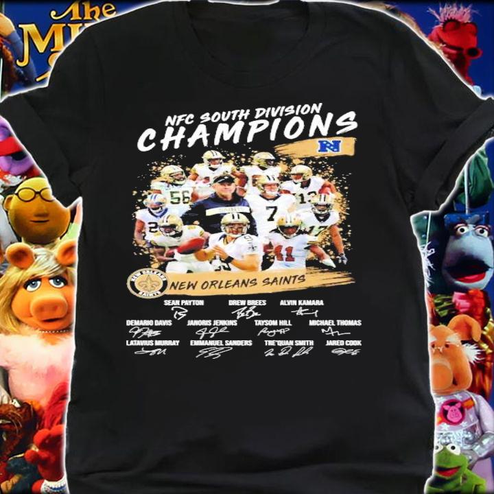NFC South Division Champions New Orleans Saints shirt shirt