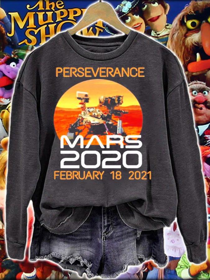 Perseverance Mars 2020 February 18 2021 t-shirt sweatshirt