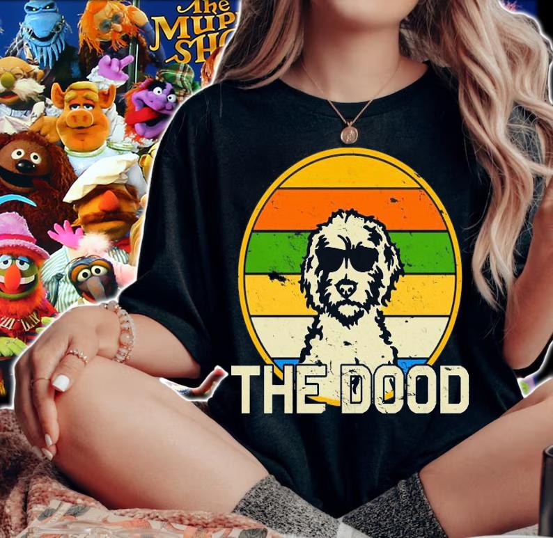 The dood Goldendoodle Dog vintage shirt woman shirt