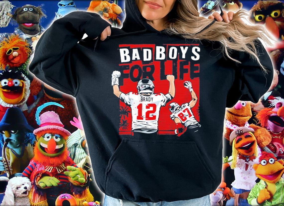 Tom Brady and Gronkowski Bad Boys shirt hoodie